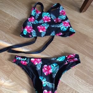 Floral bikini